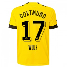 Virallinen pelipaita BVB Borussia Dortmund Wolf 17 Koti 2022-23 Lyhythihainen - Miesten